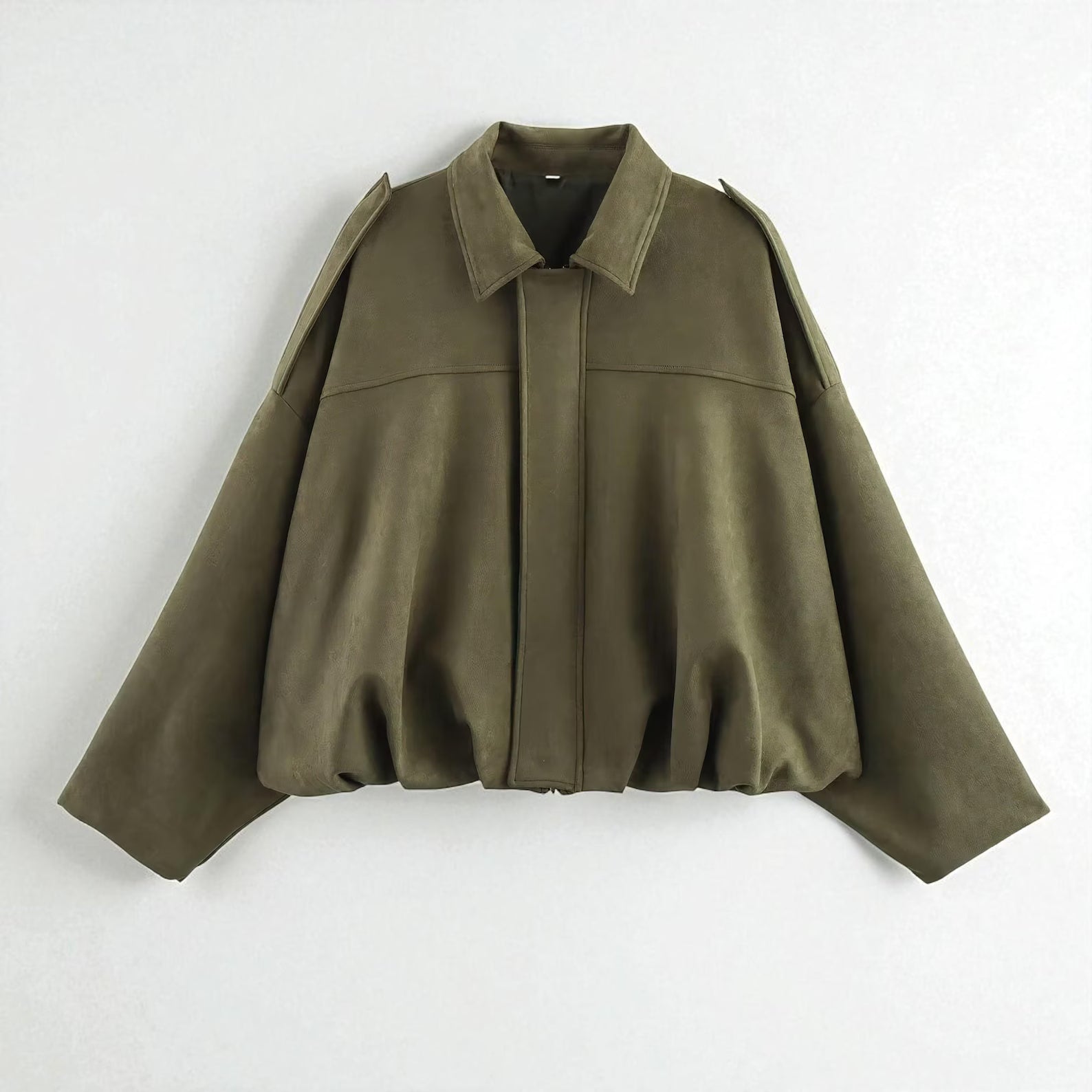 Svenja - Oversized Vintage Bomberjacke